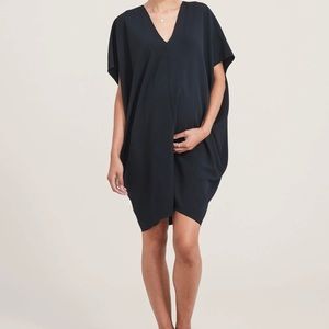 HATCH Black Slouch Dress - Size Petite (Maternity)